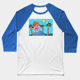 Sunny Summer Afternoon Baseball T-Shirt